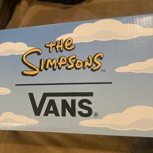 Size 9.5 men, 11 women Simpson’s Vans- BRAND NEW